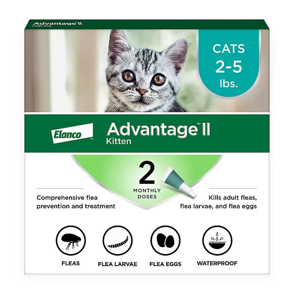 Flea & Tick<Advantage ® Ii 2-5 Lbs Kitten Flea Prevention & Treatment