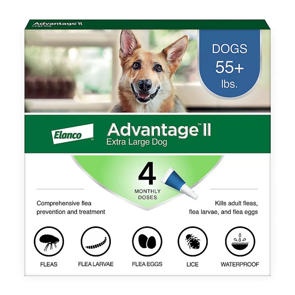 Flea & Tick<Advantage ® Ii Over 55 Lbs Dog Flea & Lice Treatment
