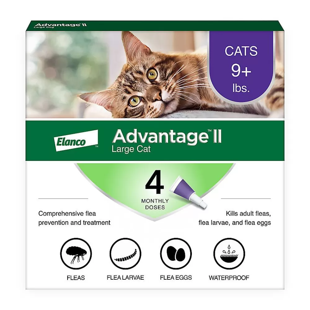 Flea & Tick<Advantage ® Ii Over 9 Lbs Cat Flea Prevention & Treatment