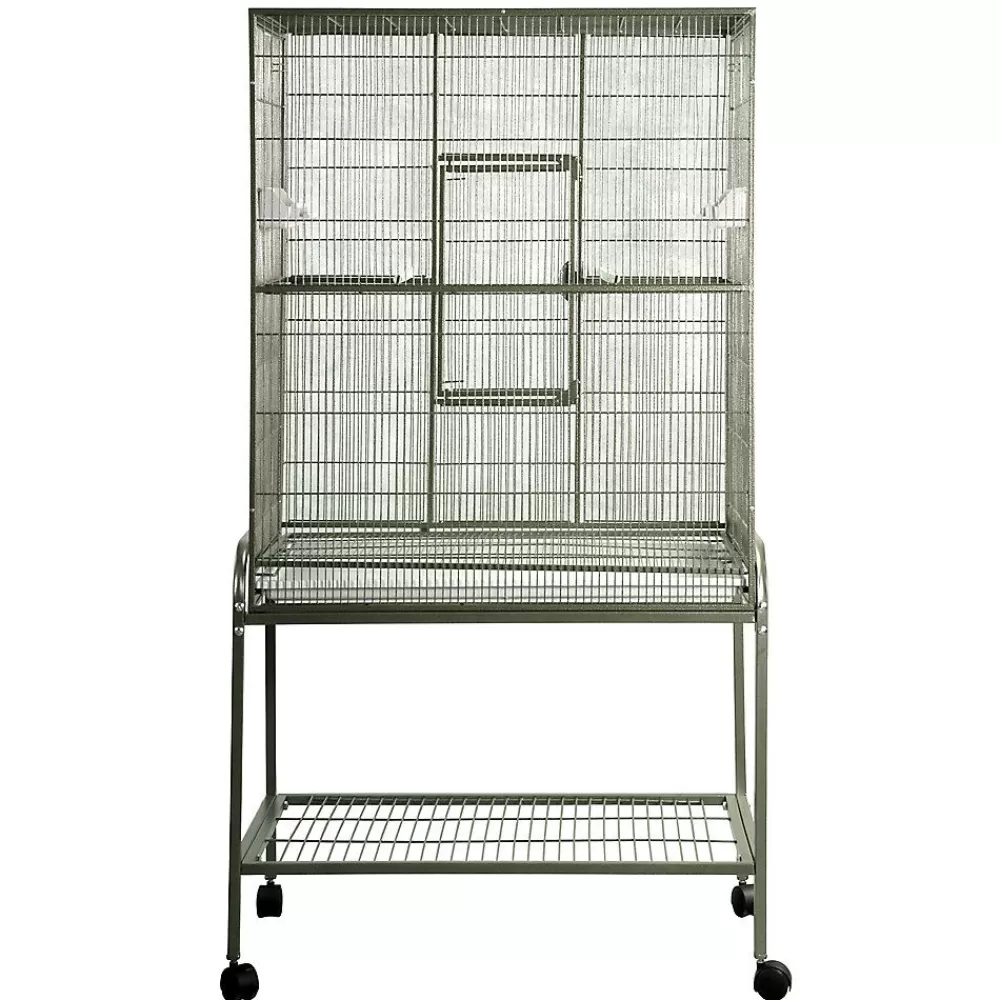 Cages<A&E Cage Company Flight Bird Cage Green