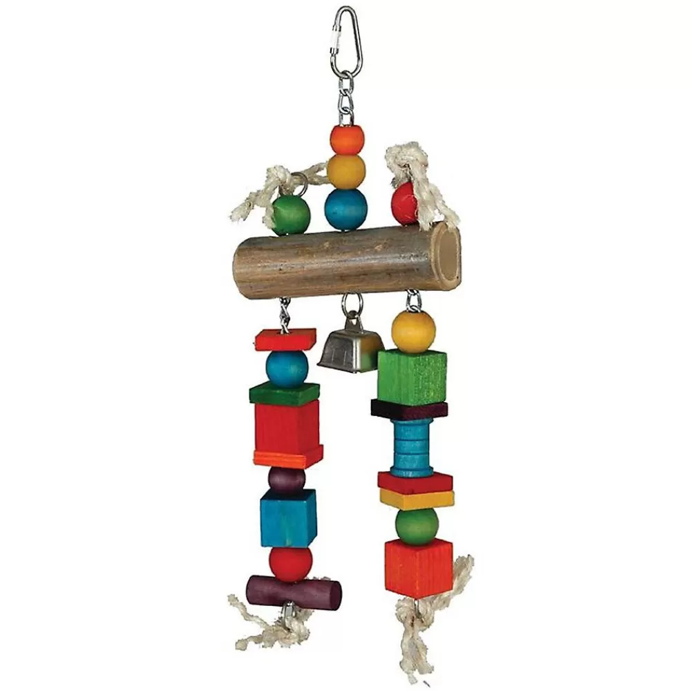 Toys, Perches, & Decor<All Living Things ® Bamboo Log Bird Toy