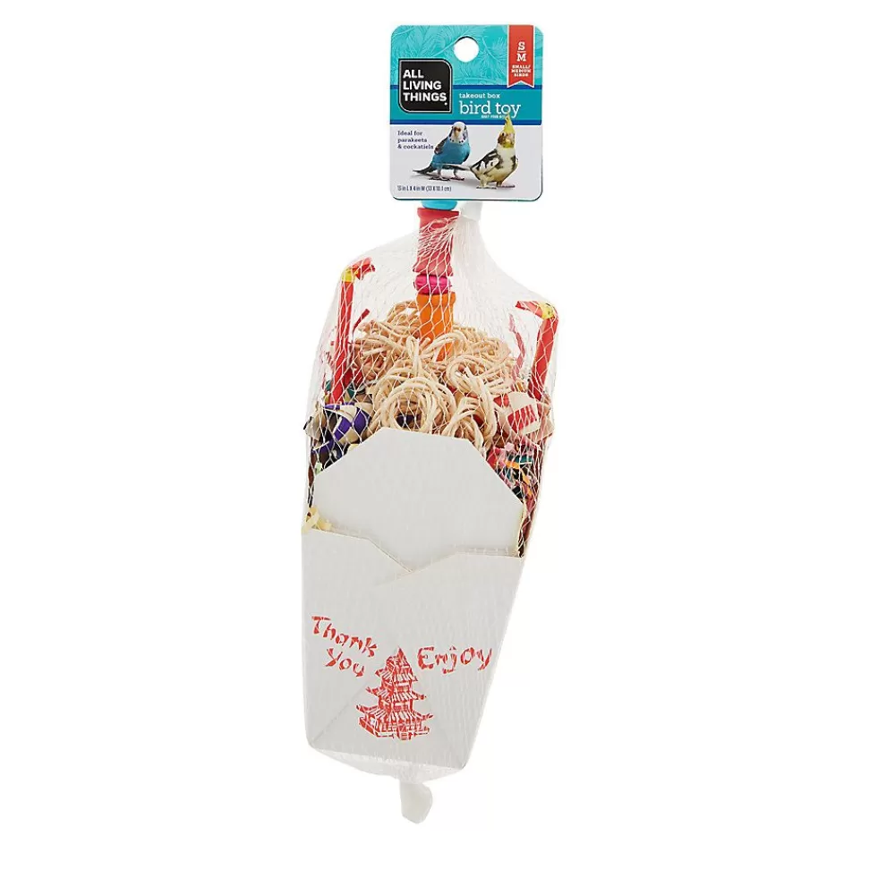 Toys, Perches, & Decor<All Living Things ® Chinese Takeout Bird Toy