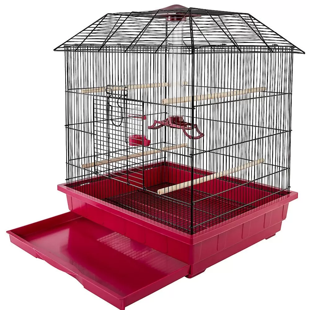 Cages<All Living Things ® Easy Feed Bird Home