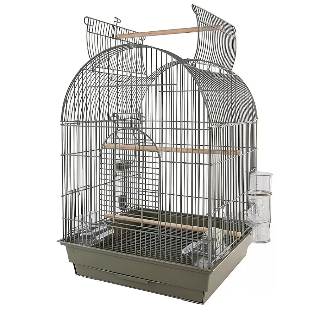 Cages<All Living Things ® Functional Feeding Bird Home