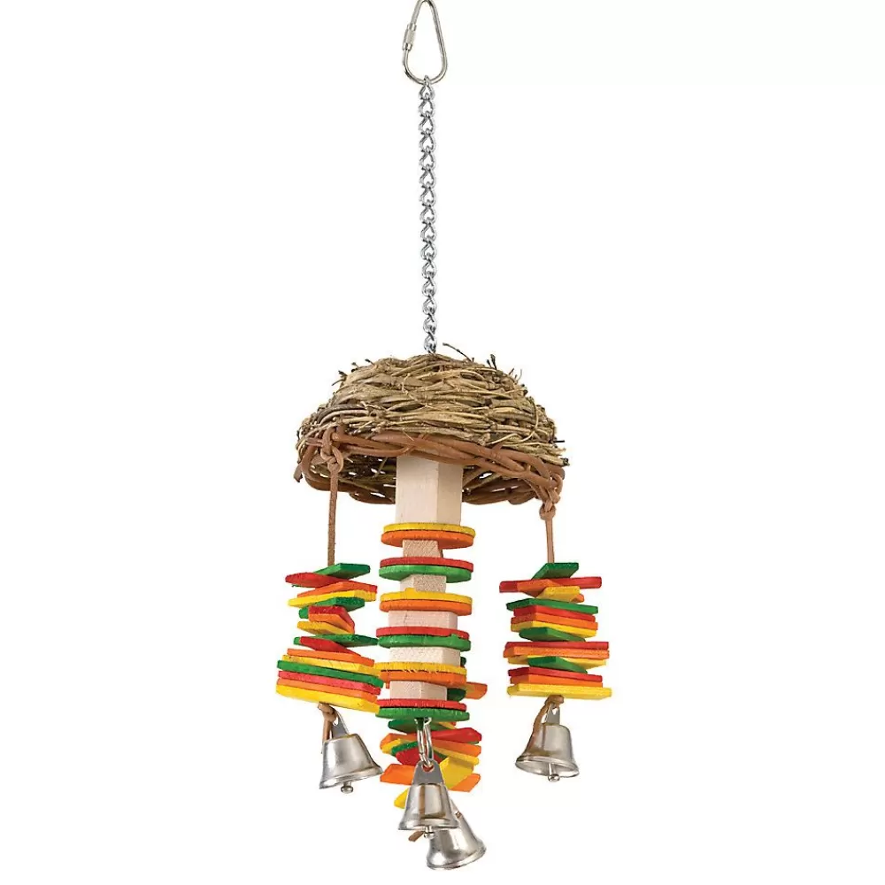 Toys, Perches, & Decor<All Living Things ® Hanging Basket Bird Toy