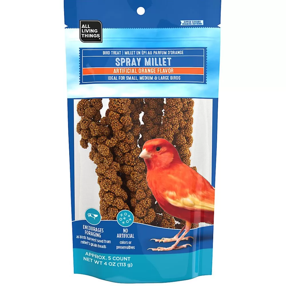 Treats<All Living Things ® Orange Scented Spray Millet