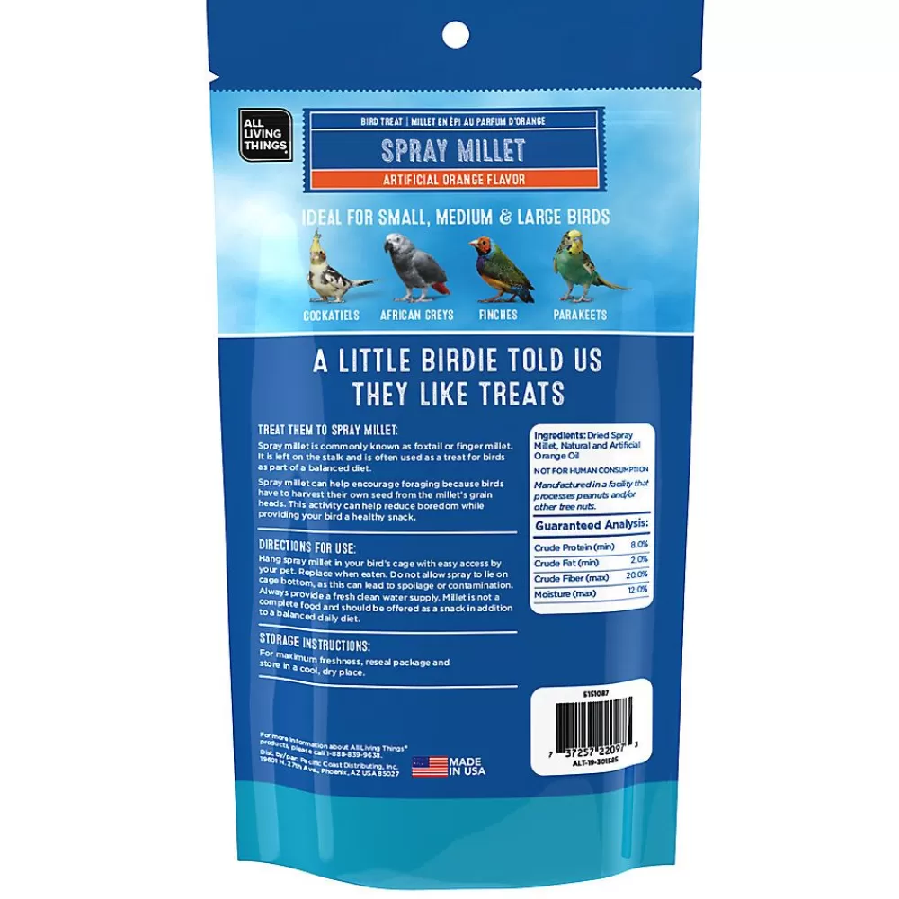 Treats<All Living Things ® Orange Scented Spray Millet