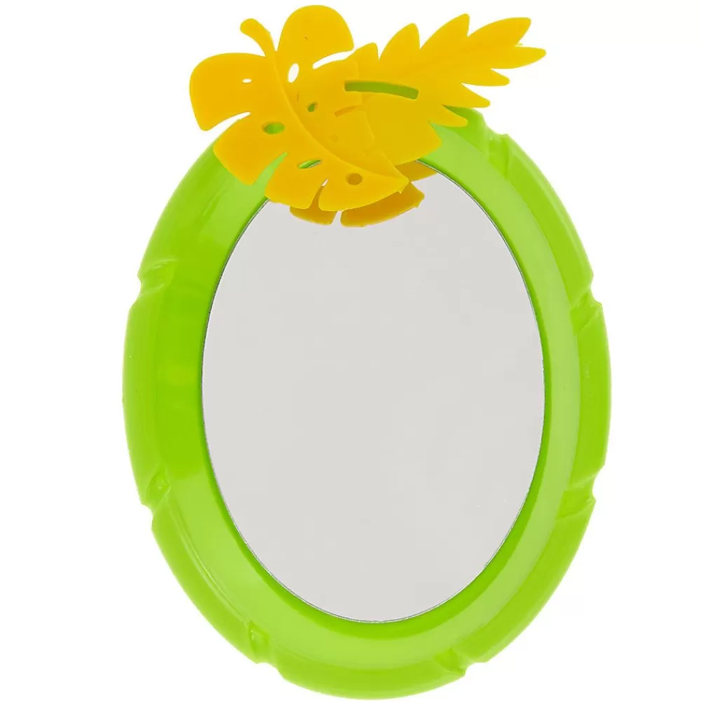 Toys, Perches, & Decor<All Living Things ® Oval Mirror Bird Toy