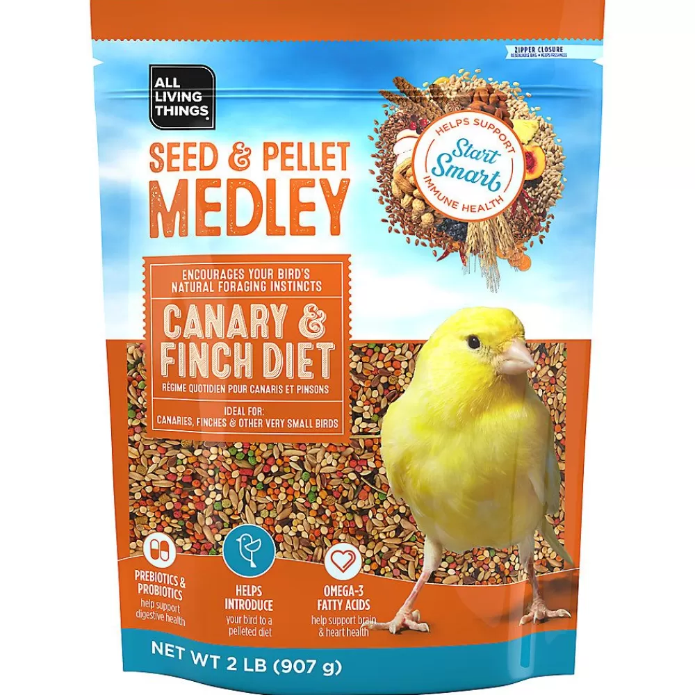 Finch & Canary<All Living Things ® Seed & Pellet Medley Finch & Canary Diet