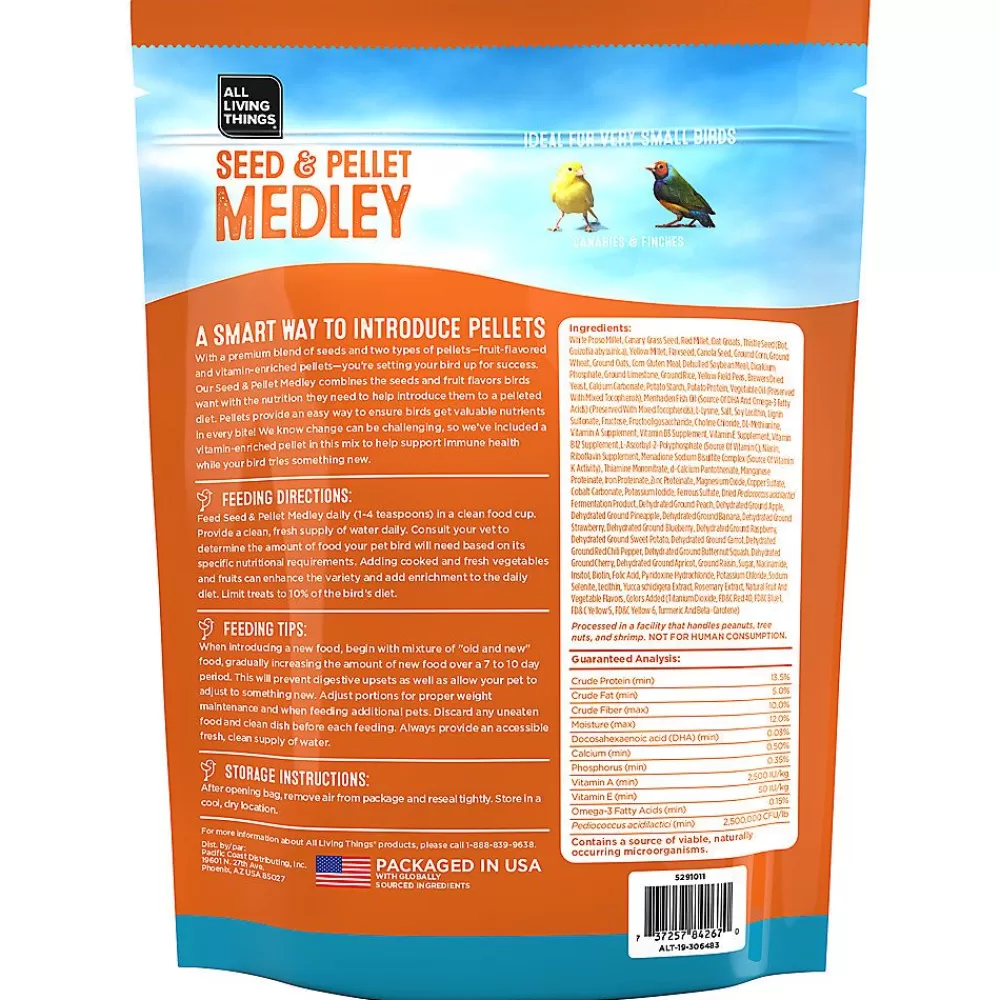 Finch & Canary<All Living Things ® Seed & Pellet Medley Finch & Canary Diet
