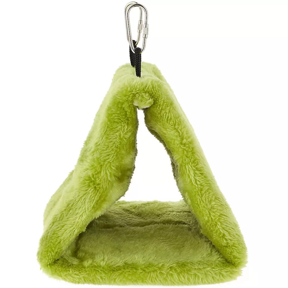 Toys, Perches, & Decor<All Living Things ® Soft Fuzzy Bird Hut