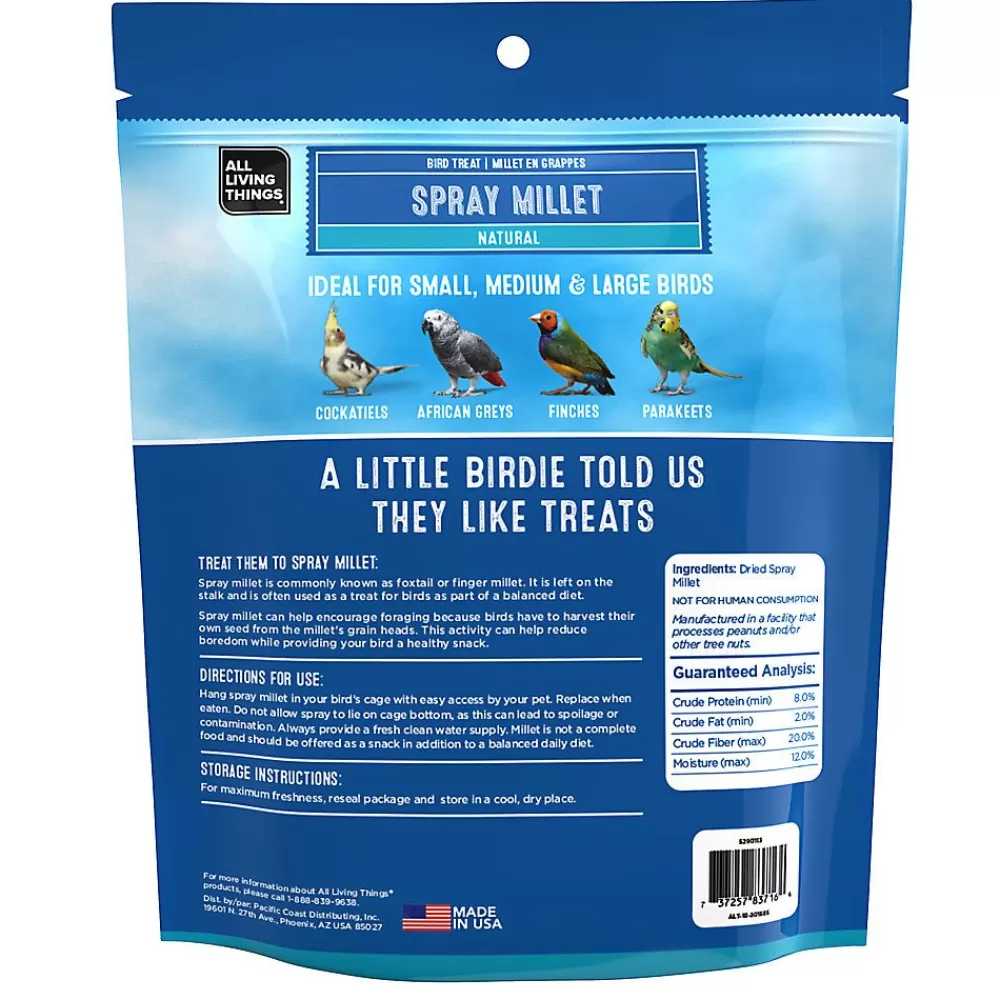 Treats<All Living Things ® Spray Millet Bird Treat