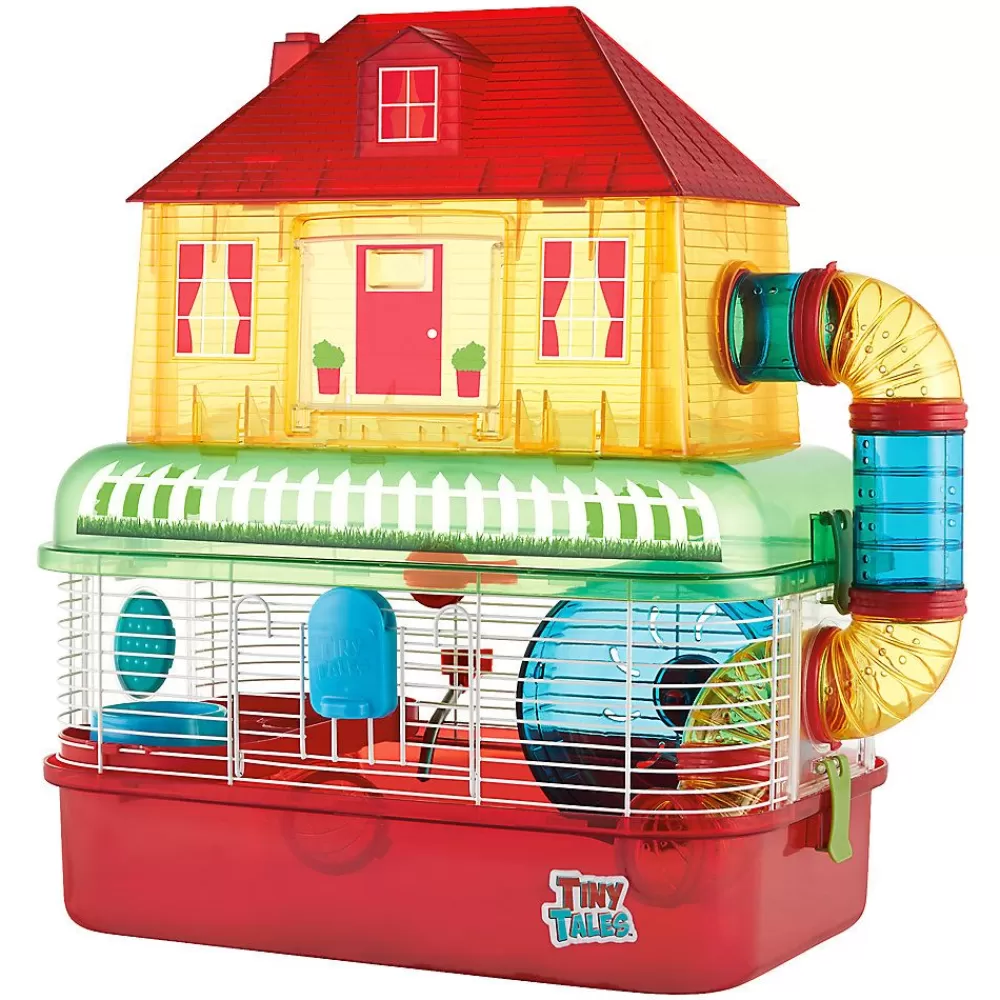 Cages, Habitats & Hutches<All Living Things ® Tiny Tales Comfy House Small Pet Habitat