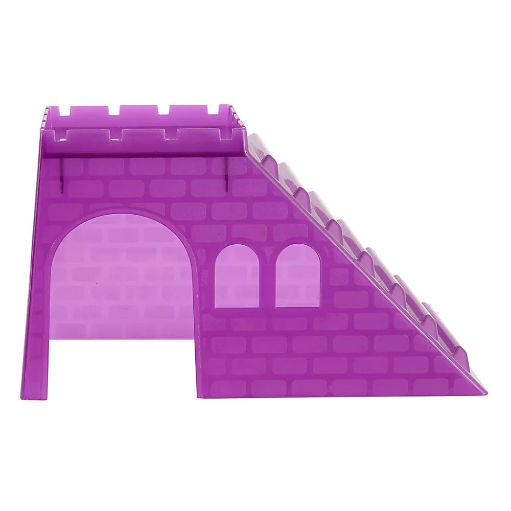 Cages, Habitats & Hutches<All Living Things ® Tiny Tales Small Pet Castle Hideout Purple