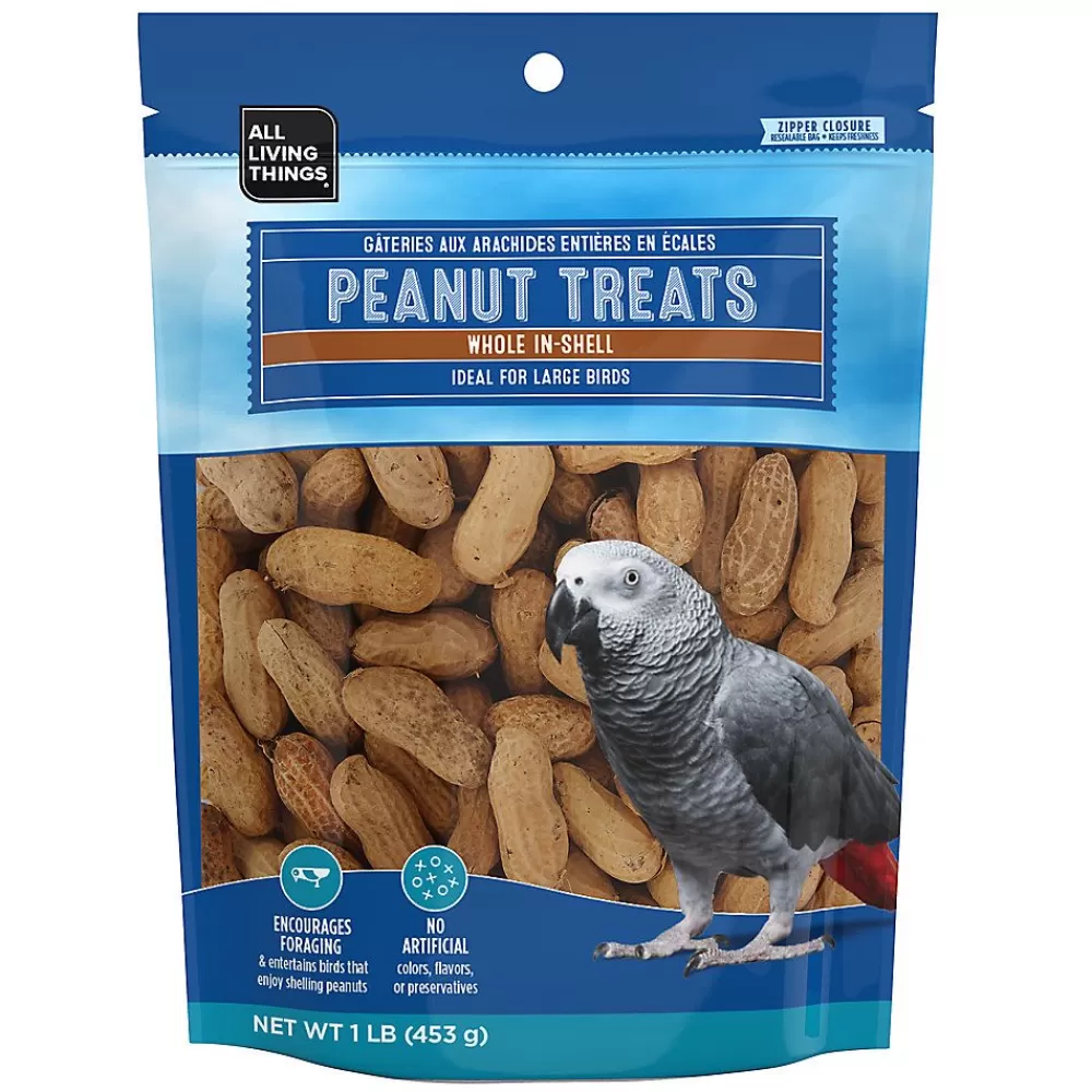 Treats<All Living Things ® Whole In Shell Peanut Medium & Large Bird Treats