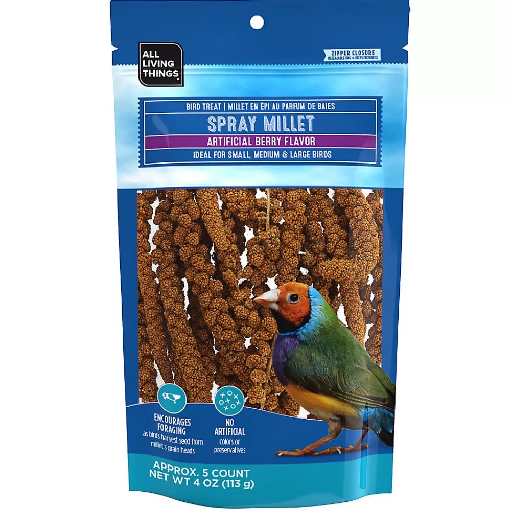 Treats<All Living Things ®Berry Scented Spray Millet