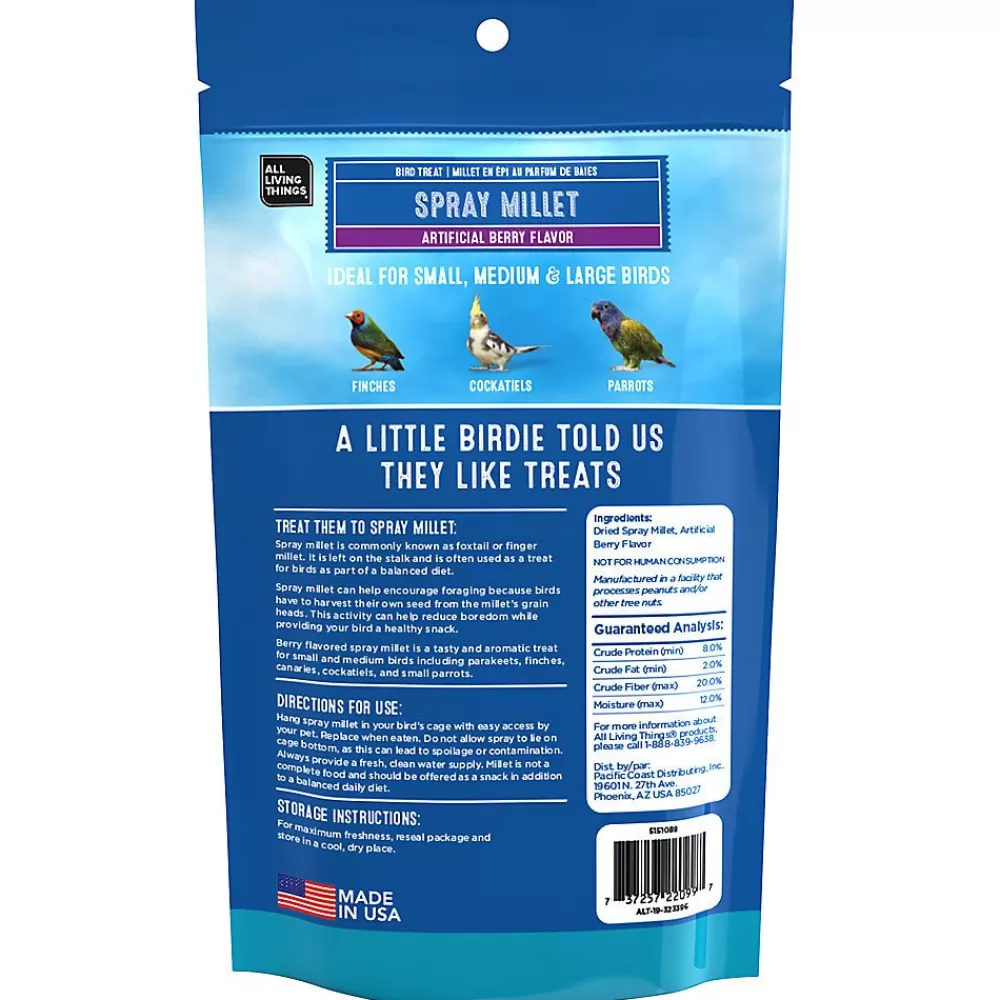 Treats<All Living Things ®Berry Scented Spray Millet