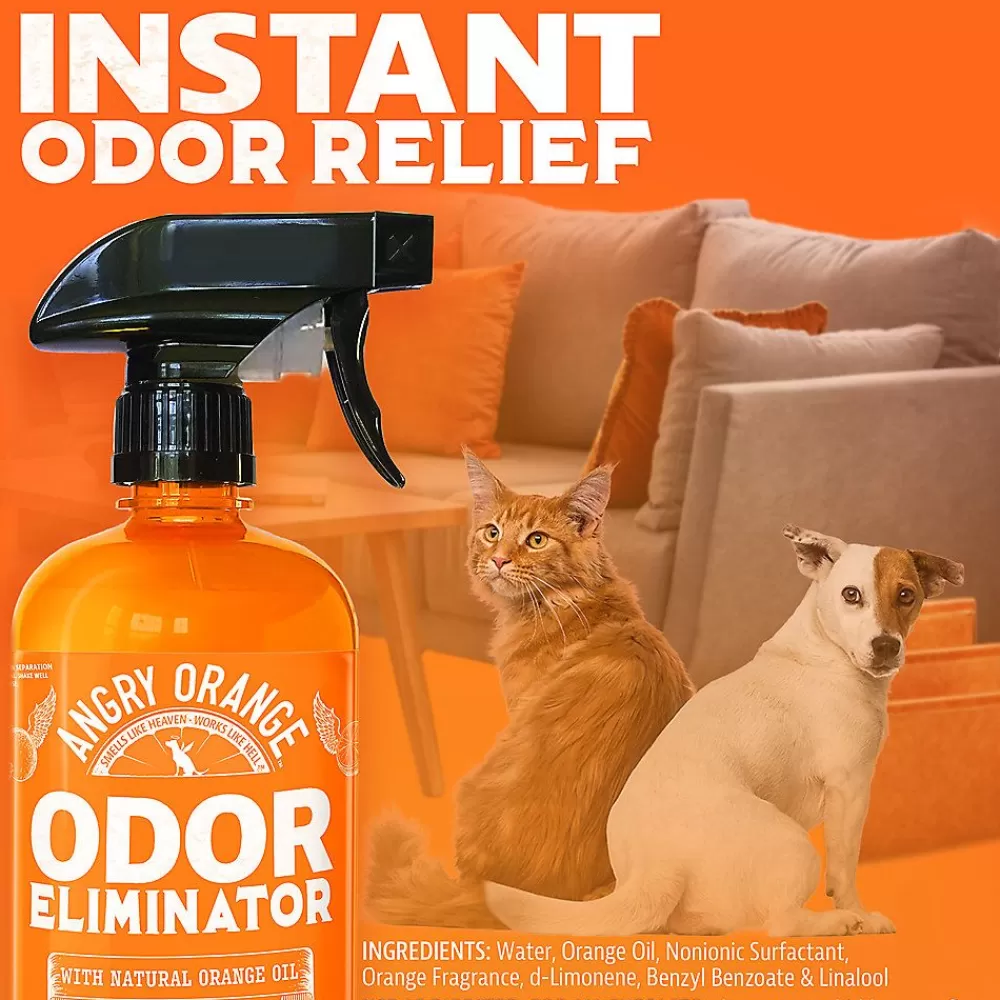 Indoor Cleaning<Angry Orange Pet Odor Eliminator Spray