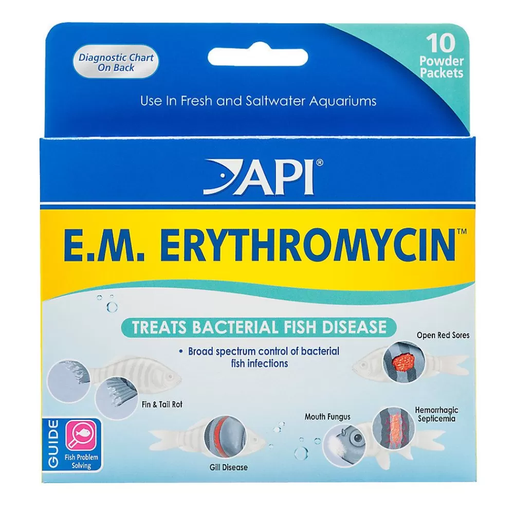 Disease Treatment<API ® E.M. Erythromycin Fish Bacterial Infection Treatment