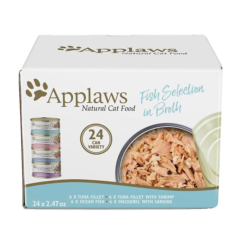 Food Toppers<Applaws Cat Wet Food In Broth Variety Pack - Natural, 24 Count
