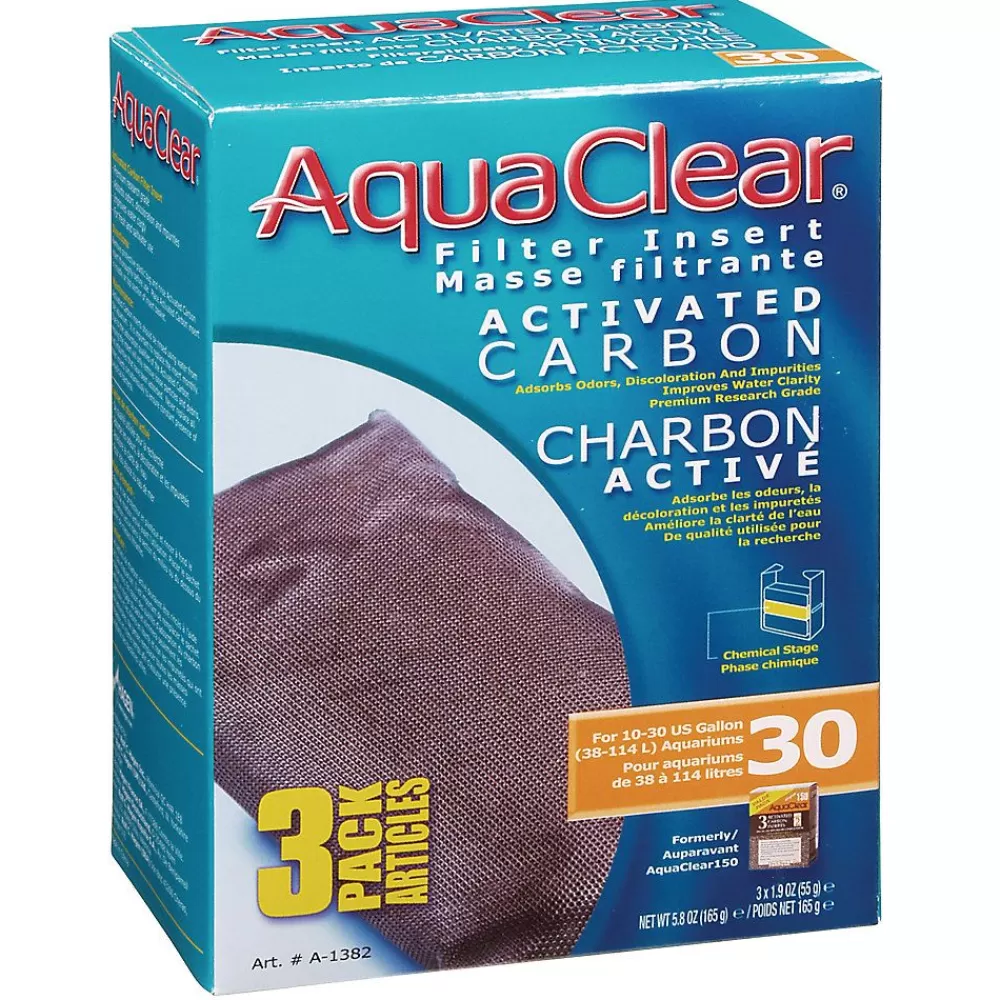 Betta<Aqua Clear 30 Fluval Carbon - 3Pk