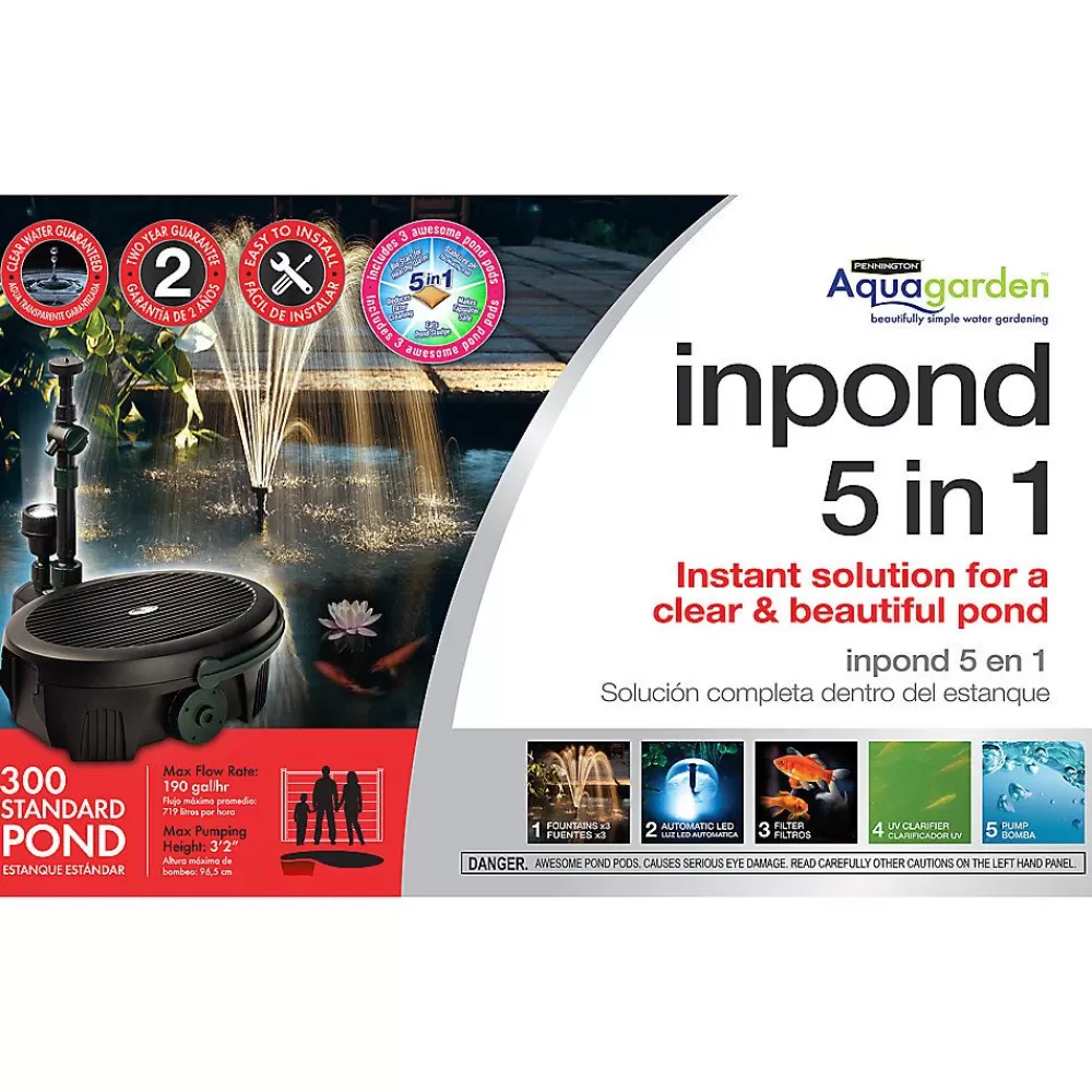 Air & Water Pumps<Aquagarden Inpond 5 In 1 Pond Pump And Filter Kit