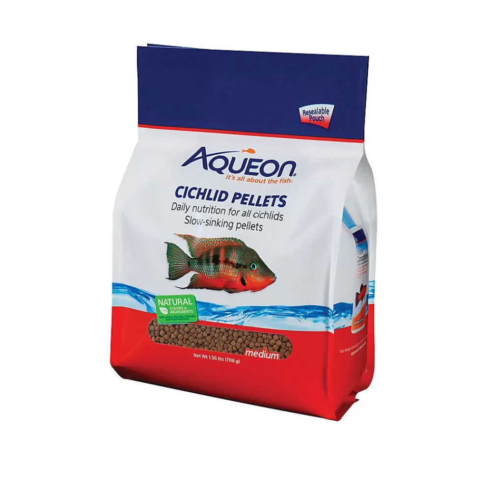 Food<Aqueon ® Cichlid Pellets Fish Food
