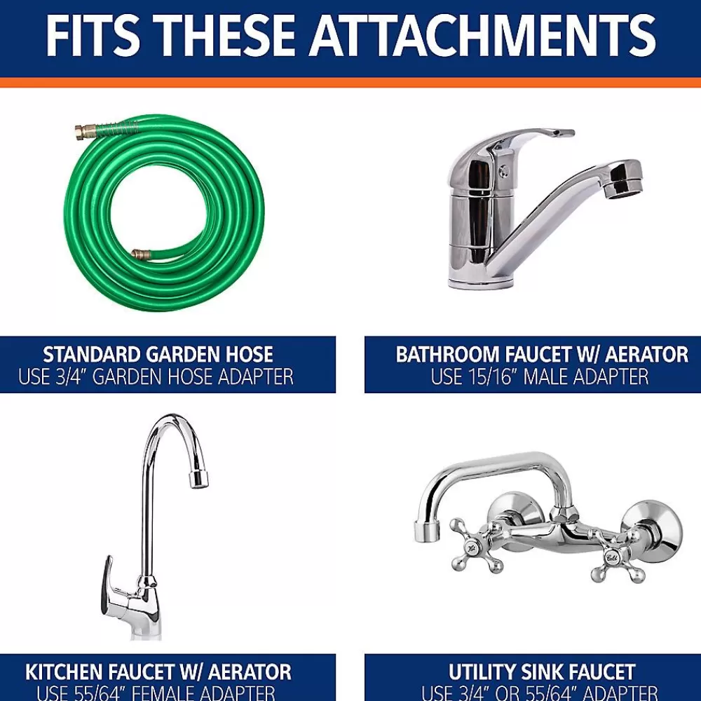 Maintenance & Repair<Aqueon ® Faucet Adaptor