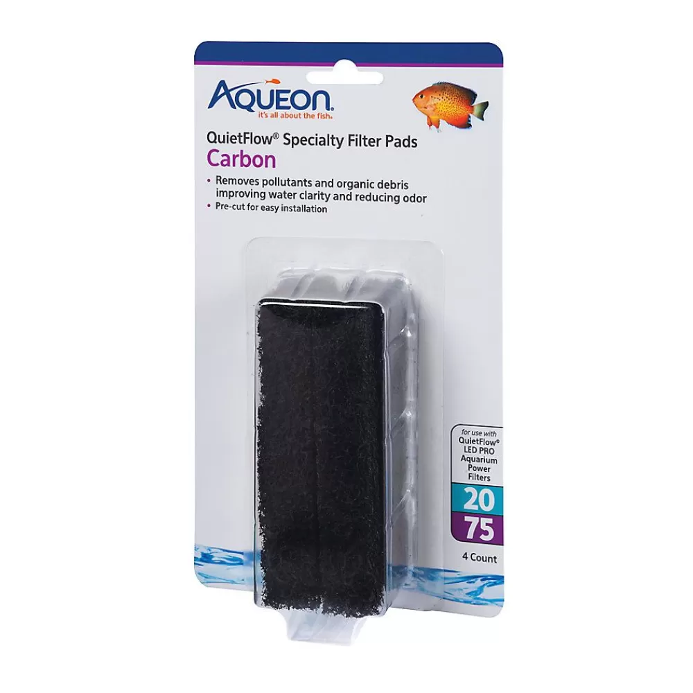 Filter Media<Aqueon ® Quietflow Specialty Carbon Filter Pads
