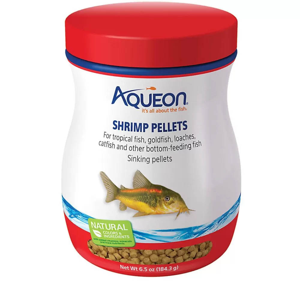 Food<Aqueon ® Shrimp Pellets Fish Food