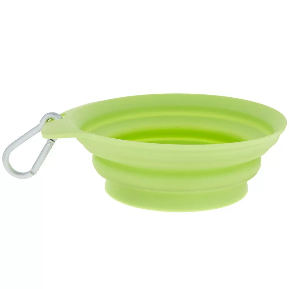 Airline Travel<Arcadia Trail Collapsible Travel Bowl Lime Green