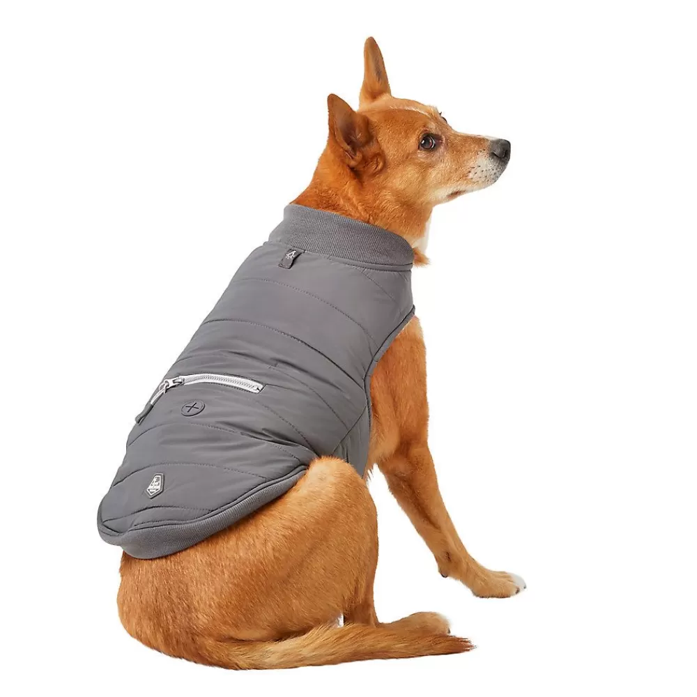 Clothing & Shoes<Arcadia Trail Ultra Reflective Dog Jacket Gray