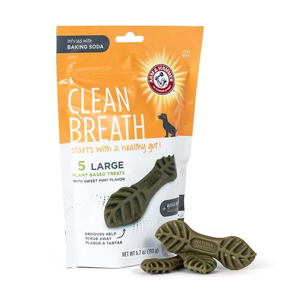 Dental Treats<Arm & Hammer Clean Breath Dog Dental Treats - Fresh Mint