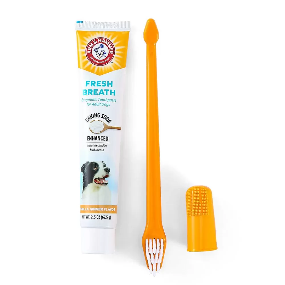 Health & Wellness<Arm & Hammer Fresh Breath Dog Dental Kit - Vanilla Ginger