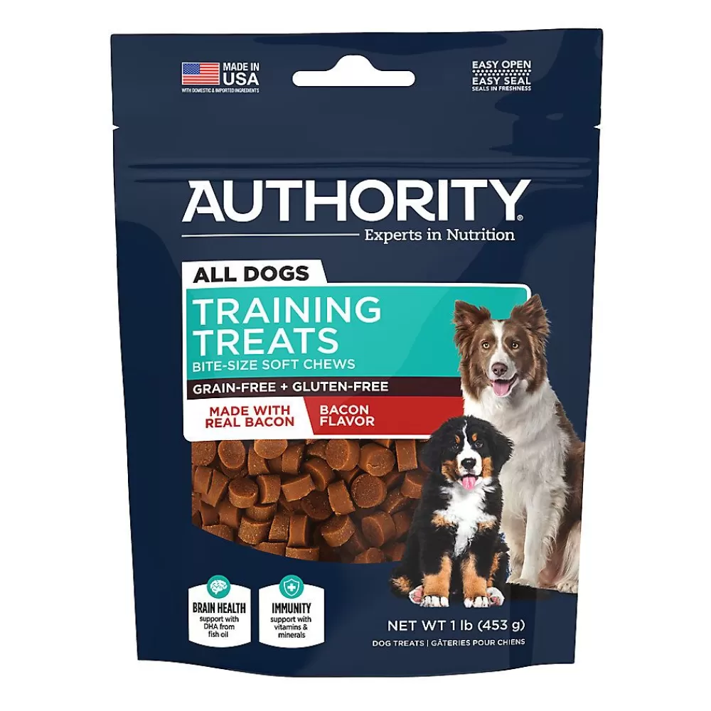 Training Treats<Authority ® All Life Stage Dog Training Treat - Multivitamin & Dha Support, Bacon