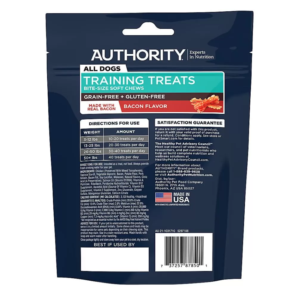 Puppy Treats<Authority ® All Life Stage Dog Training Treat - Multivitamin & Dha Support, Bacon