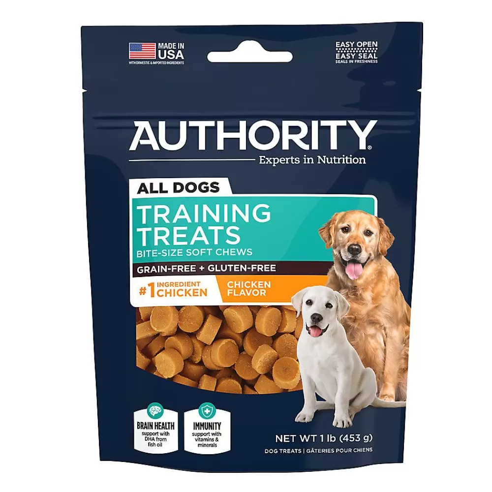 Training Treats<Authority ® All Life Stage Dog Training Treat - Multivitamin & Dha Support, Chicken