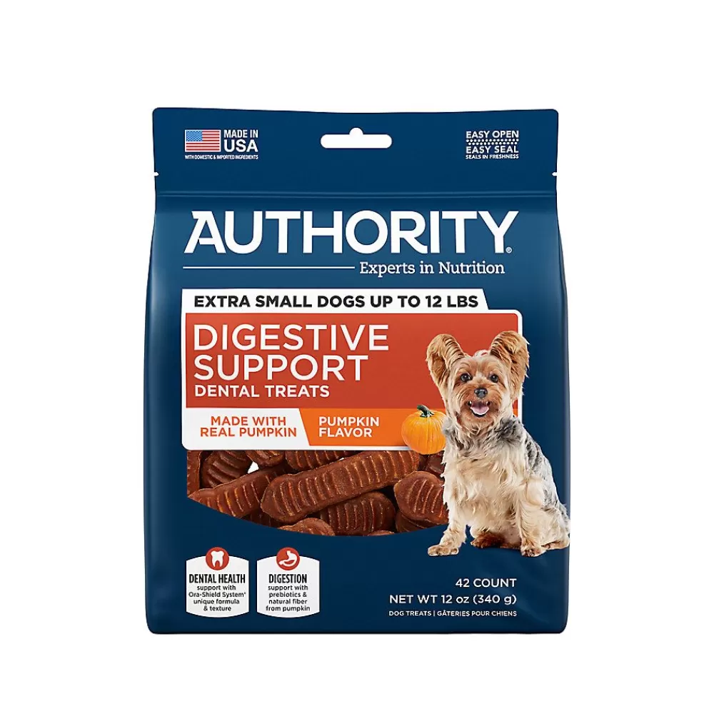 Health & Wellness<Authority ® Digestive Support Dog Dental Treat - Pumpkin & Apple
