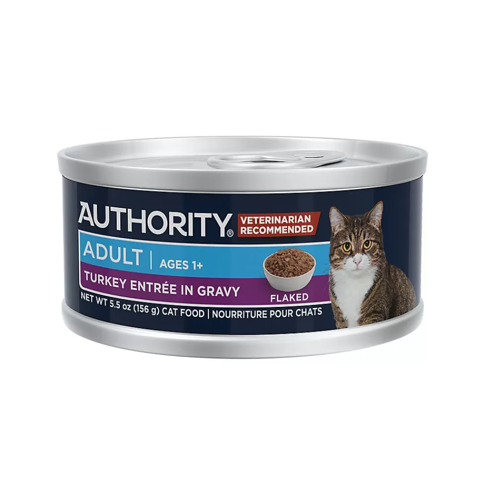 Wet Food<Authority ® Everyday Health Adult Cat Wet Food - 5.5 Oz, Flaked In Gravy