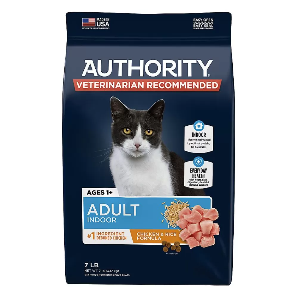 Dry Food<Authority ® Everyday Health Indoor Cat Dry Food - Chicken & Rice, With-Grain