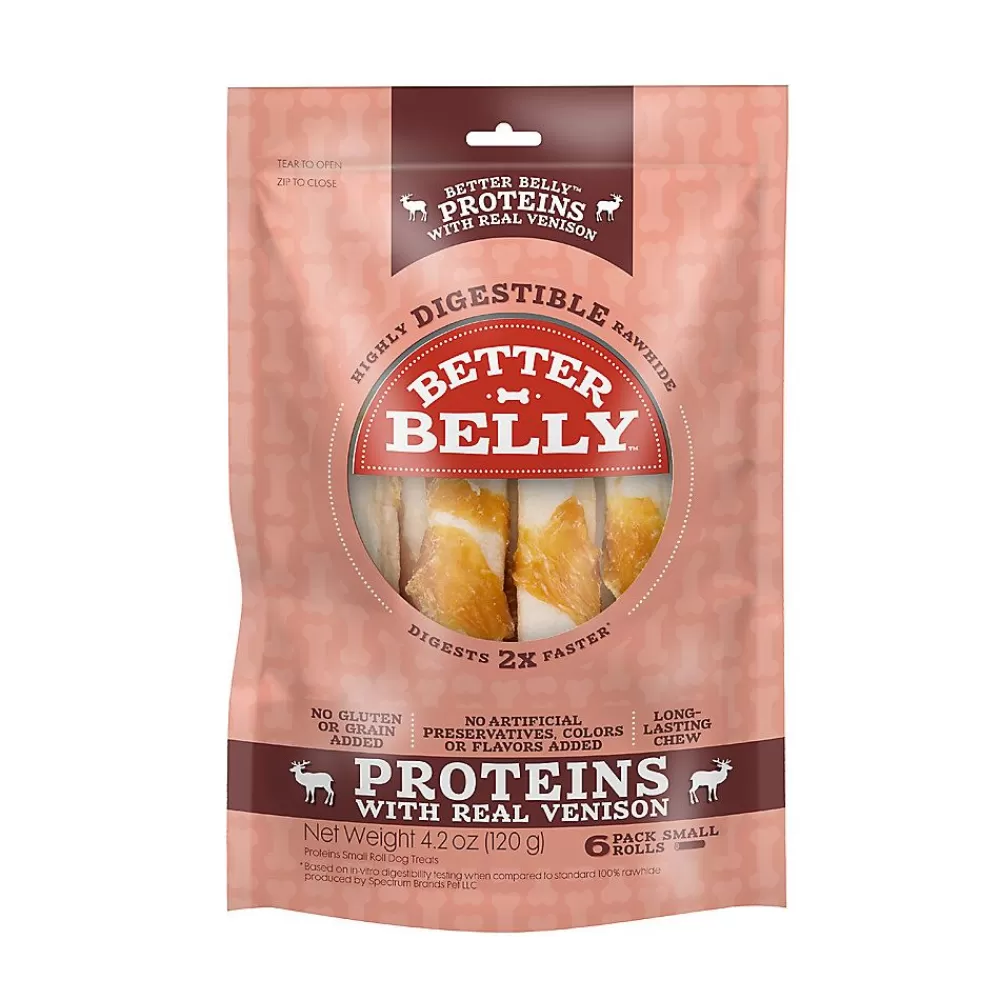 Training Treats<Better Belly Proteins Rawhide Small Dog Treats - Real Venison