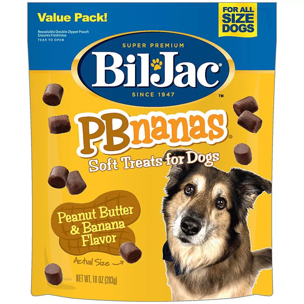 Training & Behavior<Bil-Jac ® Pbnanas Peanut Butter & Banana Soft Dog Treat