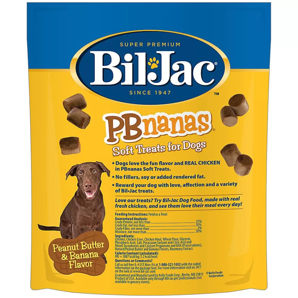 Training & Behavior<Bil-Jac ® Pbnanas Peanut Butter & Banana Soft Dog Treat