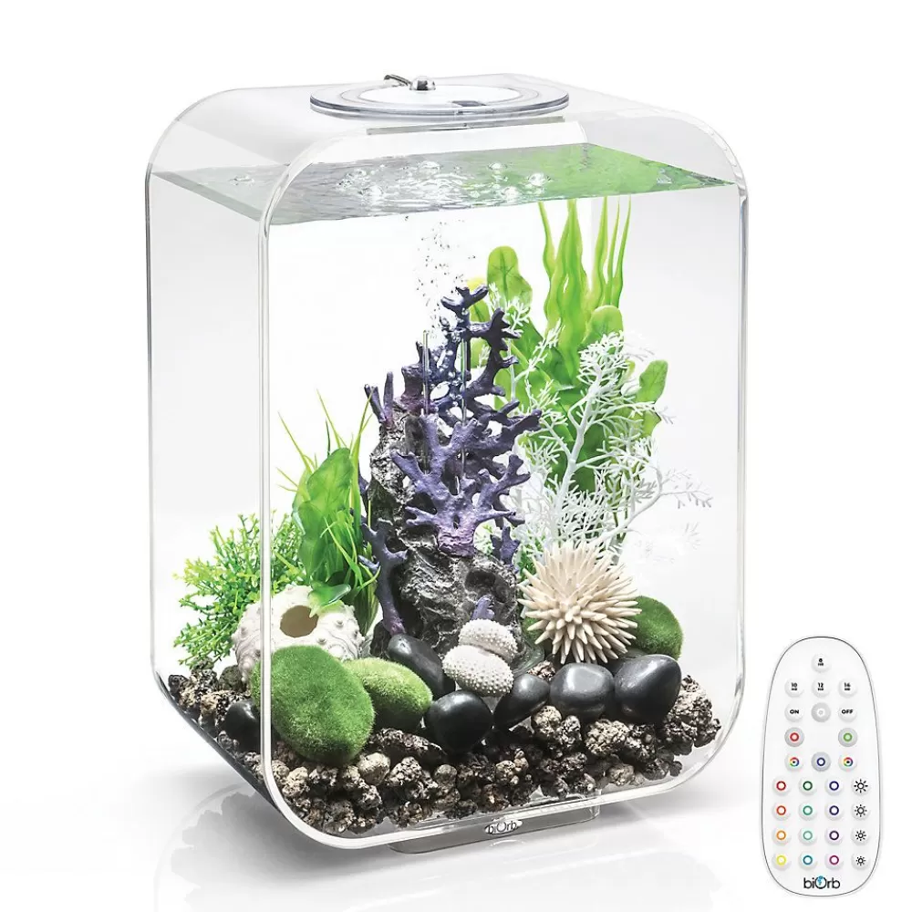 Tanks & Aquariums<biOrb Life 15 Aquarium With Multi Color Led - 4 Gallon Clear