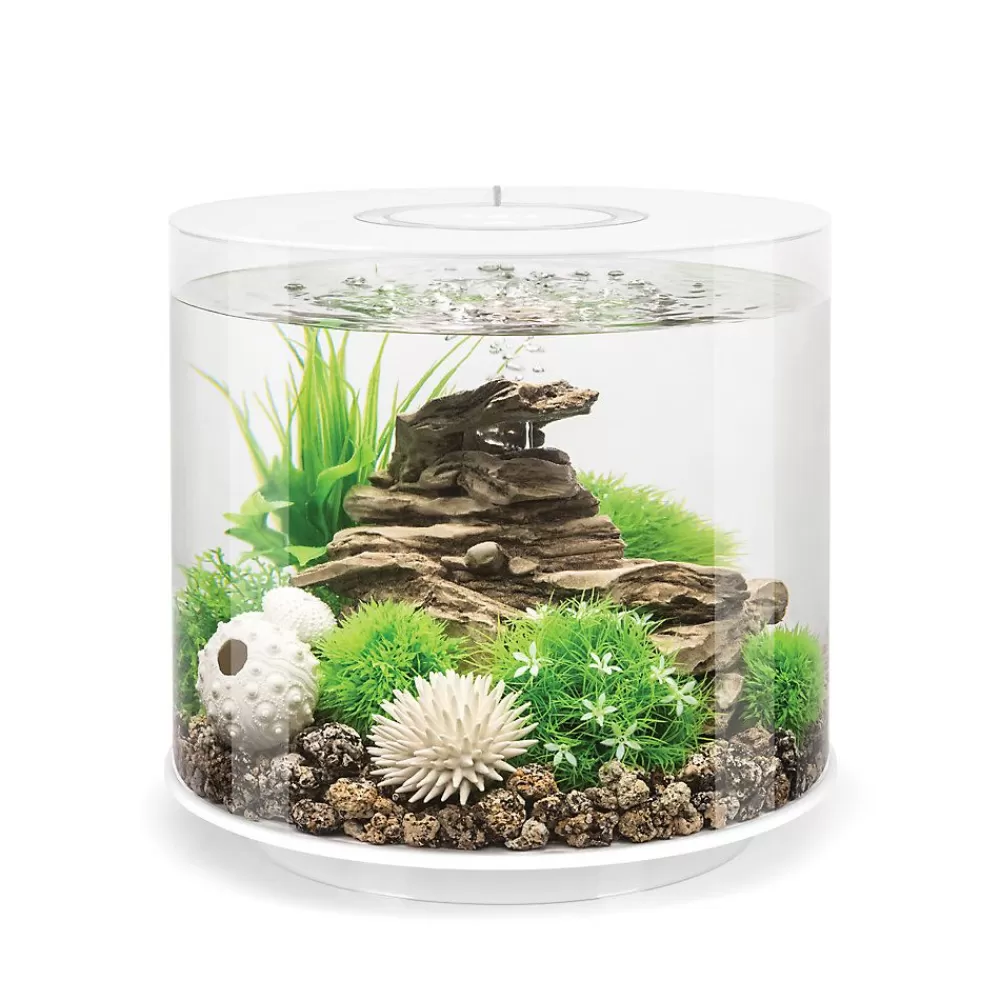Tanks & Aquariums<biOrb Tube 15 Aquarium With Led - 4 Gallon White