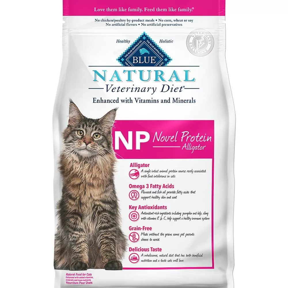 Veterinary Authorized Diets<Blue Buffalo Natural Veterinary Diet Blue Buffalo® Blue Natural Veterinary Diet All Life Stages Treat Cat Treats - Natural, Allig