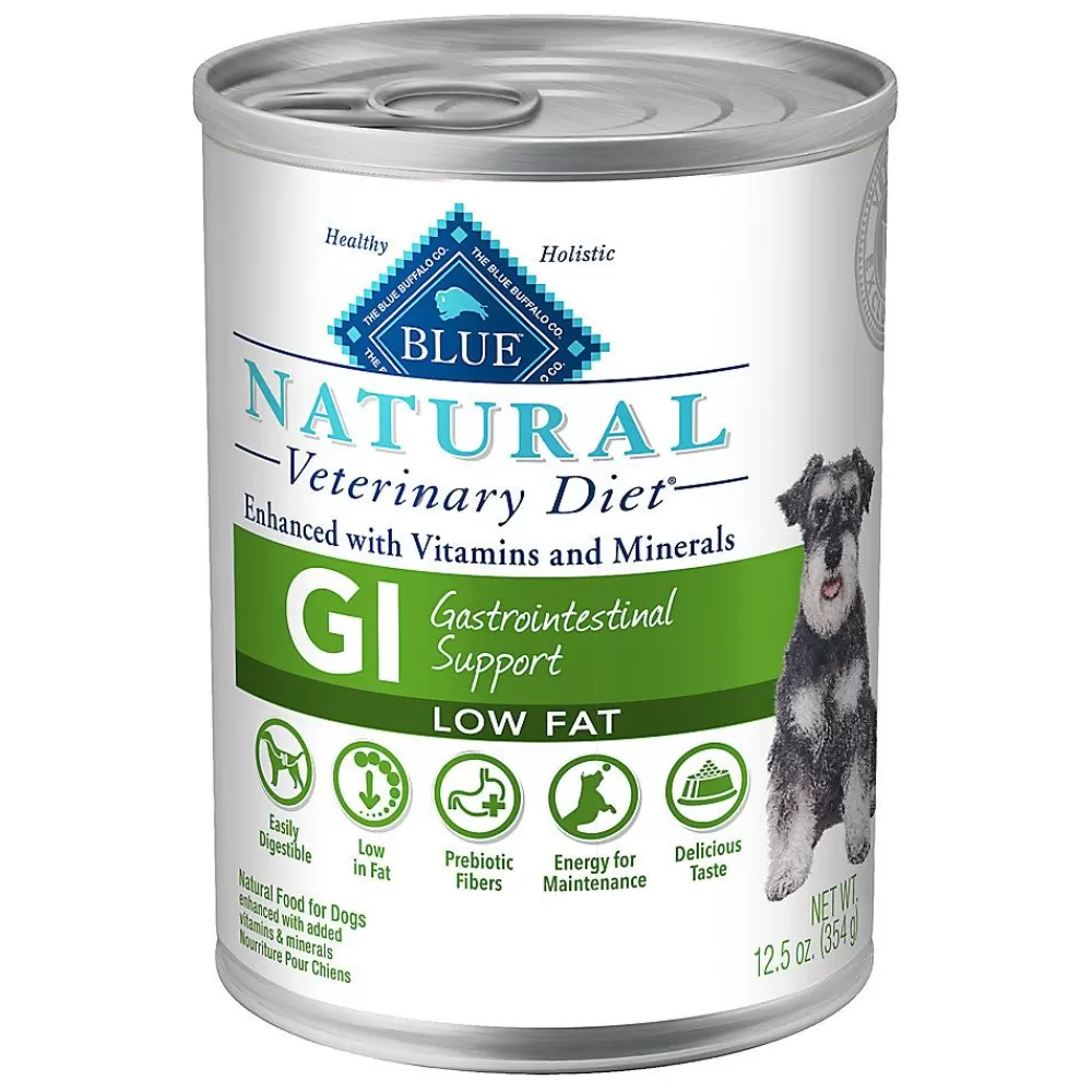 Veterinary Authorized Diets<Blue Buffalo Natural Veterinary Diet Blue Buffalo® Blue Natural Veterinary Diet Gastrointestial All Life Stage Low Fat Wet Dog Foo