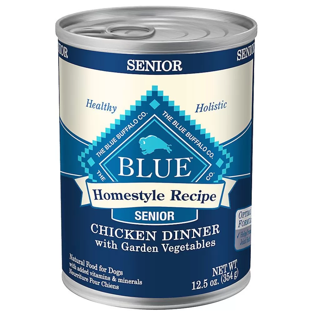 Canned Food<Blue Buffalo ® Homestyle Recipe Senior Wet Dog Food - Natural, 12.5 Oz.