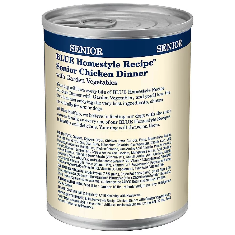 Canned Food<Blue Buffalo ® Homestyle Recipe Senior Wet Dog Food - Natural, 12.5 Oz.