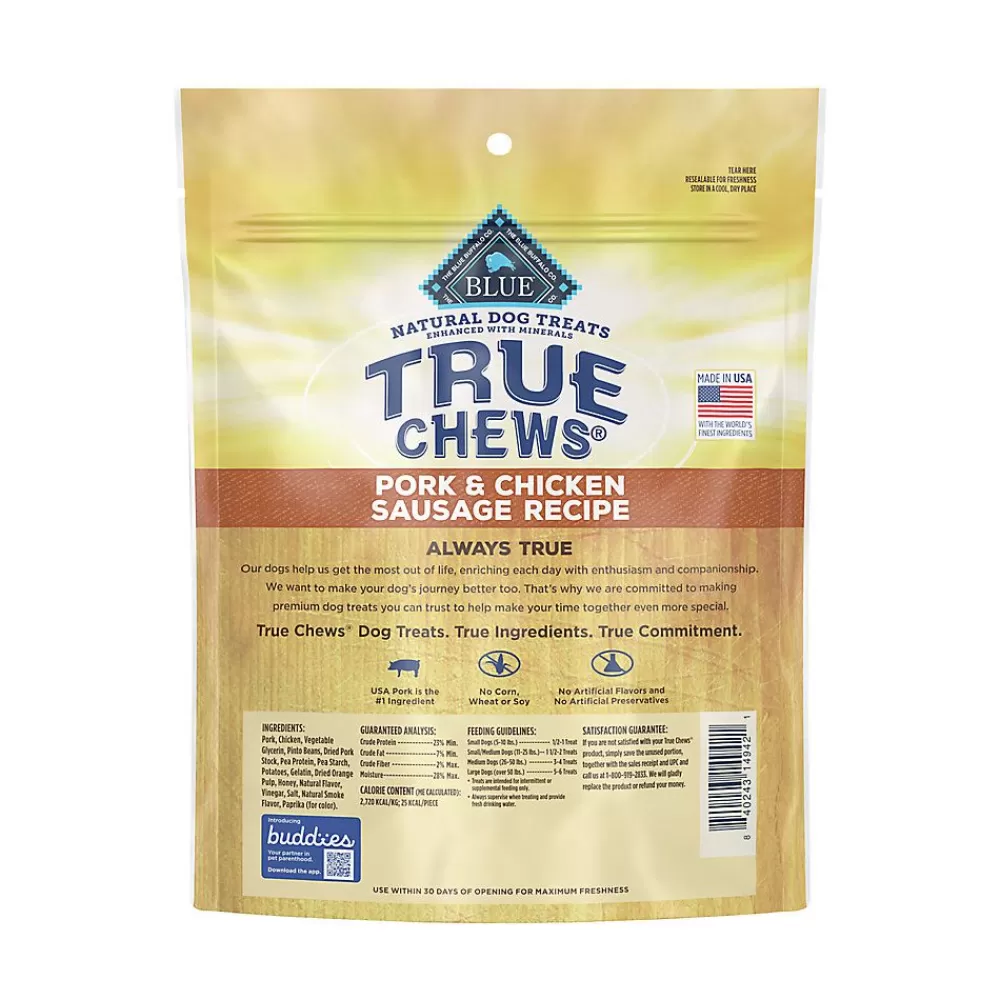 Jerky<Blue Buffalo ® True Chews All Life Stages Treat Dog Treats - Natural, Pork, Chicken & Sausage